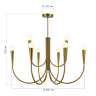 Подвесной светильник ST Luce Dutchess SL1243.303.09 Подвесной светильник ST Luce Dutchess SL1243.303.09