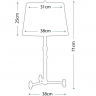 Настольная лампа Quoizel Southway QZ/SOUTHWAY/TL