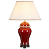 Настольная лампа Elstead Oxblood Temple Jar DL-OXBLOOD-TJ-TL