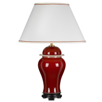 Настольная лампа Elstead Oxblood Temple Jar DL-OXBLOOD-TJ-TL