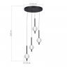 Подвесной светильник ST Luce Peek SL6120.403.04 Подвесной светильник ST Luce Peek SL6120.403.04