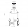 Подвесной светильник ST Luce Peek SL6120.403.06 Подвесной светильник ST Luce Peek SL6120.403.06