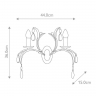 Бра Elstead Lily LL2-ANT-BRZ Бра Elstead Lily LL2-ANT-BRZ