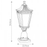 Фонарь-пьедестал Feiss Cotswold Lane FE-COTSLN3-M-BK Фонарь-пьедестал Feiss Cotswold Lane FE-COTSLN3-M-BK