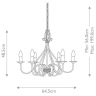 Люстра Elstead Windermere WM6 Люстра Elstead Windermere WM6