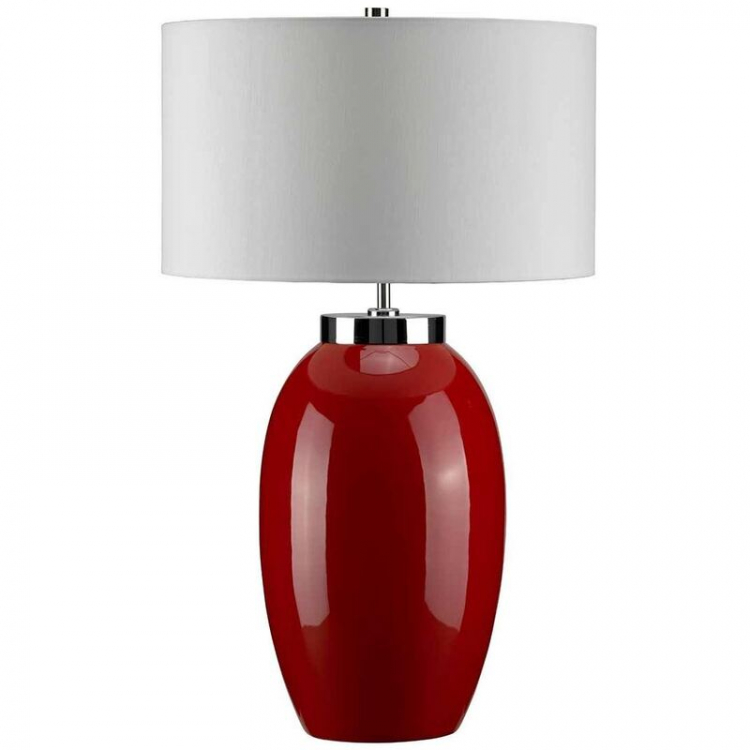 Настольная лампа Elstead Victor Red VICTOR-LRG-TL-RD Настольная лампа Elstead Victor Red VICTOR-LRG-TL-RD