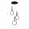Подвесной светильник ST Luce Shape SL6131.403.36