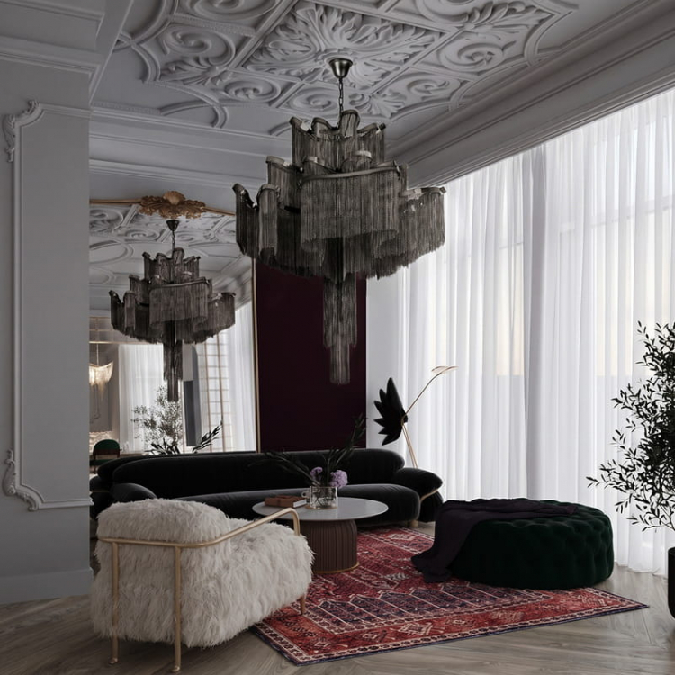 Подвесной светильник LOFT IT Stream 10208/1000 Gunmetal
