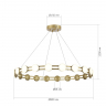 Подвесной светильник ST Luce Monro SL6610.203.20 Подвесной светильник ST Luce Monro SL6610.203.20