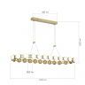 Подвесной светильник ST Luce Monro SL6610.203.26 Подвесной светильник ST Luce Monro SL6610.203.26
