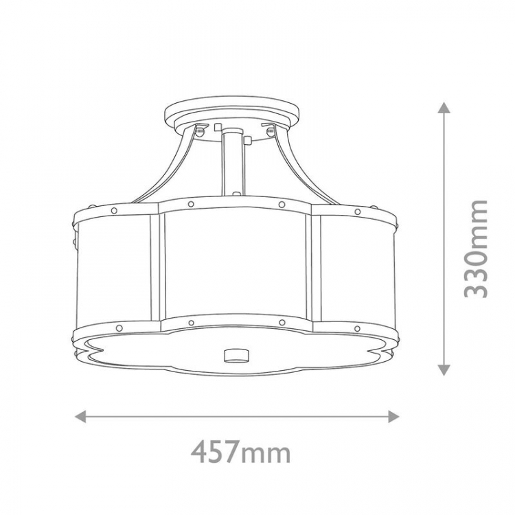 Потолочный светильник Hinkley Chance QN-CHANCE-SF-M-HB
