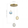 Подвесной светильник ST Luce Summer SL1193.303.03
