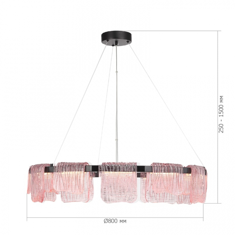 Подвесной светильник ST Luce Voile SL6021.403.66 Подвесной светильник ST Luce Voile SL6021.403.66