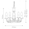 Люстра Elstead Minster MN5-BLACK Люстра Elstead Minster MN5-BLACK