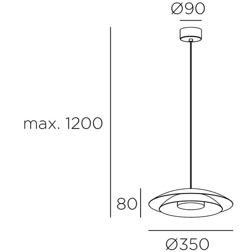 Подвесной светильник LEDS C4 Decorative Noway Small LED