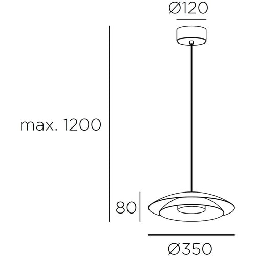 Подвесной светильник LEDS C4 Decorative Noway Small LED