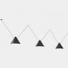 Подвесной светильник LedsC4 Super Attic 3 Bodies Подвесной светильник LedsC4 Super Attic 3 Bodies