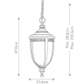 Подвесной светильник Feiss English Bridle FE-EB8-M-BRB