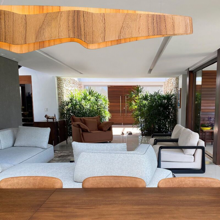 Подвесной светильник Accord Horizon QN-HORIZON-LED-LP-100-TEAK