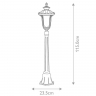 Фонарь Elstead Chicago CC4-S-BK Фонарь Elstead Chicago CC4-S-BK
