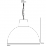 Подвесной светильник Davey Lighting 7163 Large Spun Reflector