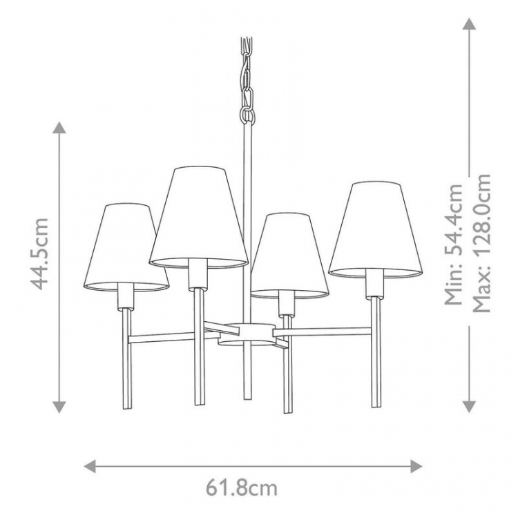 Люстра Elstead Lucerne LUCERNE-4LT Люстра Elstead Lucerne LUCERNE-4LT
