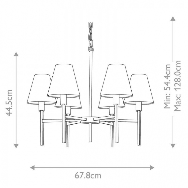 Люстра Elstead Lucerne LUCERNE-6LT Люстра Elstead Lucerne LUCERNE-6LT
