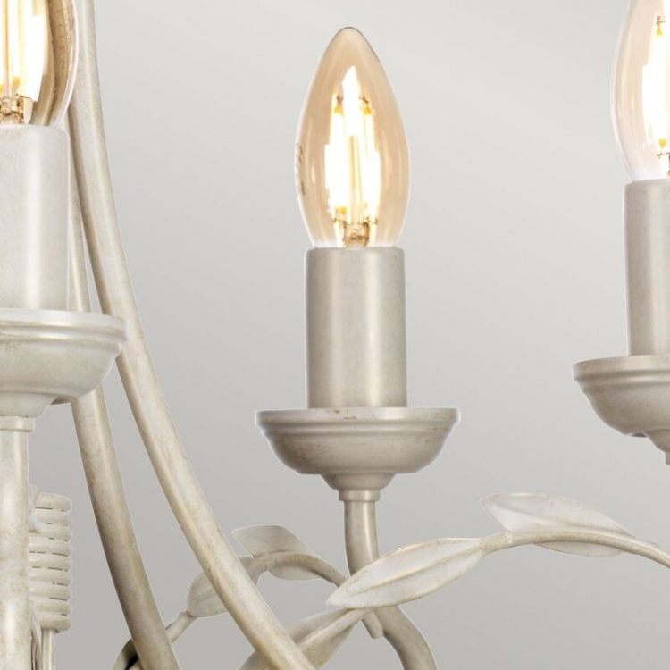 Люстра Elstead Olivia OV5-IVORY-GOLD Люстра Elstead Olivia OV5-IVORY-GOLD