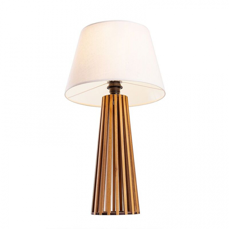 Настольная лампа Accord Slatted QN-SLATTED-TL-TEAK Настольная лампа Accord Slatted QN-SLATTED-TL-TEAK
