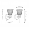 Бра Elstead Gunnislake BATH-GUNNIS1-PC Бра Elstead Gunnislake BATH-GUNNIS1-PC