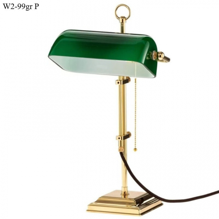 Настольная лампа Berliner Messinglampen W2-99gr P