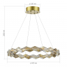 Люстра ST Luce Diamanta SL6009.203.01 Люстра ST Luce Diamanta SL6009.203.01