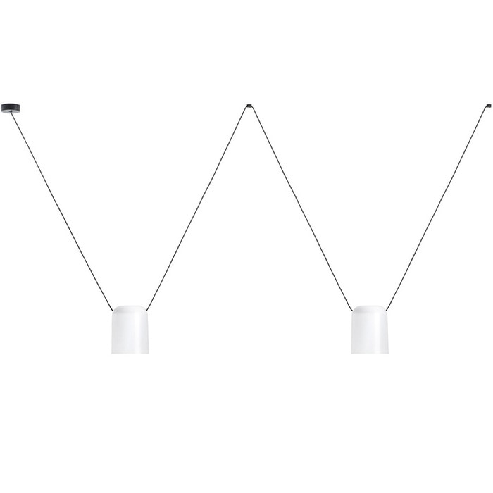 Подвесной светильник LEDS C4 Decorative Attic Double Rectangular Shape Side