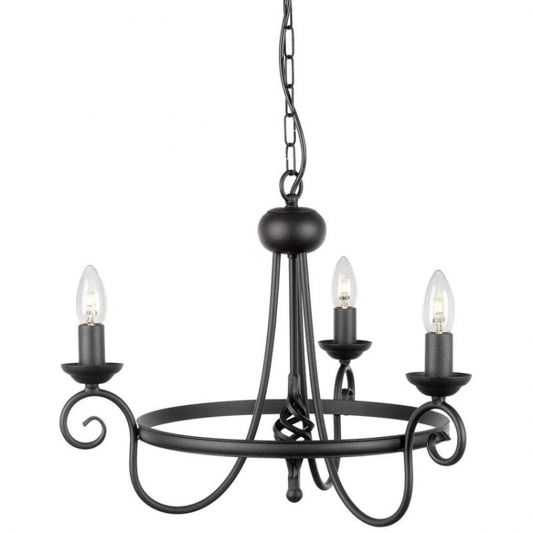 Люстра Elstead Harlech HR3A-BLACK Люстра Elstead Harlech HR3A-BLACK