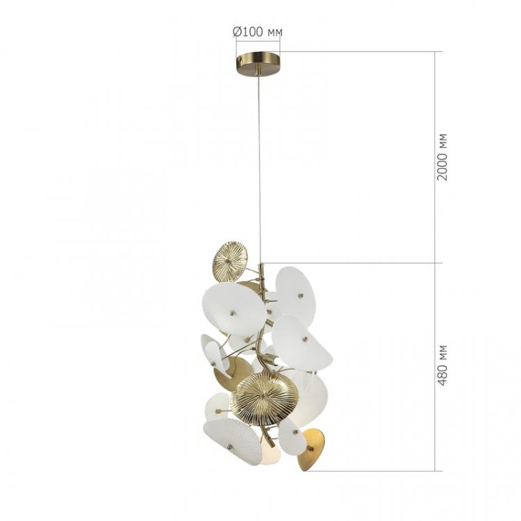 Подвесной светильник ST Luce Dahlia SL1518.303.05 Подвесной светильник ST Luce Dahlia SL1518.303.05