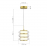 Подвесной светильник ST Luce Frittela SL6239.203.03 Подвесной светильник ST Luce Frittela SL6239.203.03