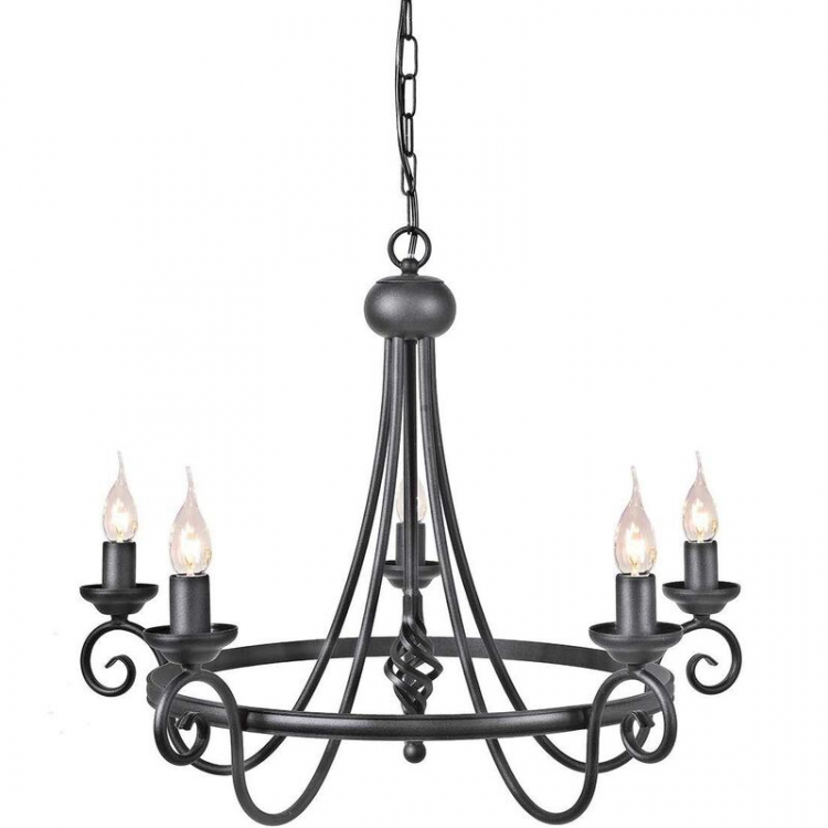 Люстра Elstead Harlech HR5-BLACK Люстра Elstead Harlech HR5-BLACK