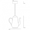 Подвесной светильник Original BTC Teapot FP463N