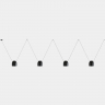 Подвесной светильник LedsC4 Attic 4 Bodies Shape Side Подвесной светильник LedsC4 Attic 4 Bodies Shape Side