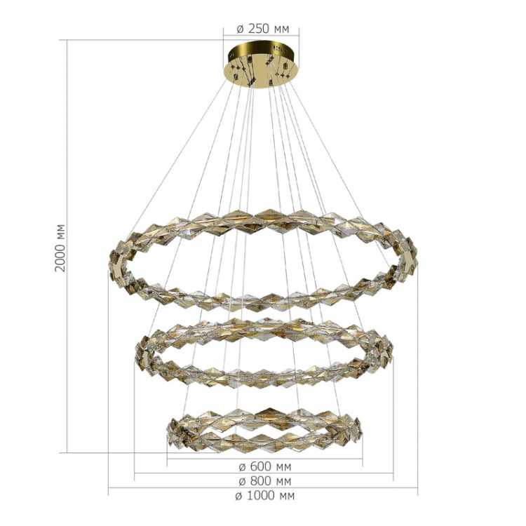Люстра ST Luce Diamanta SL6009.203.03