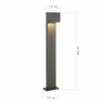 Фонарь столб ST Luce Brik SL9513.705.01