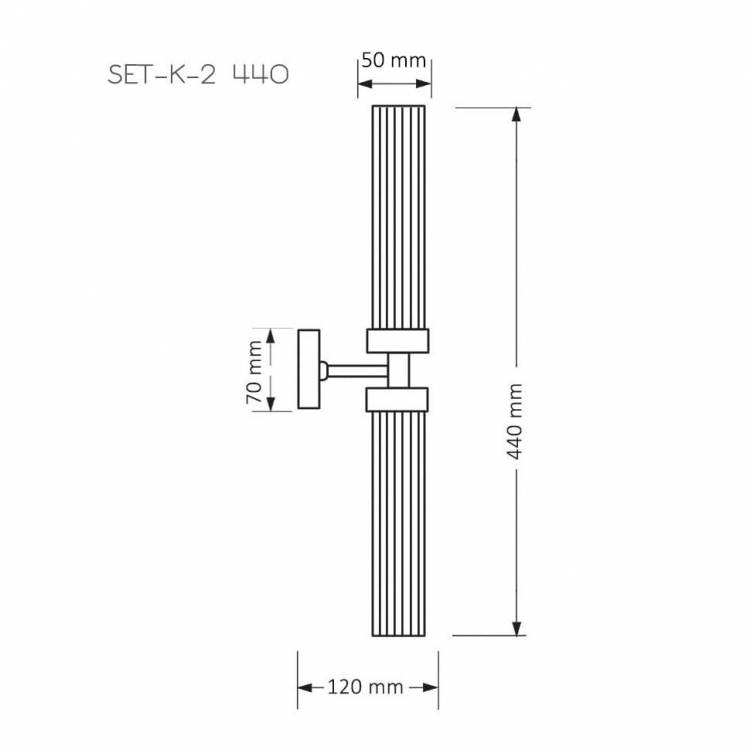 Бра Kutek Mood Seti SET-K-2 II 440