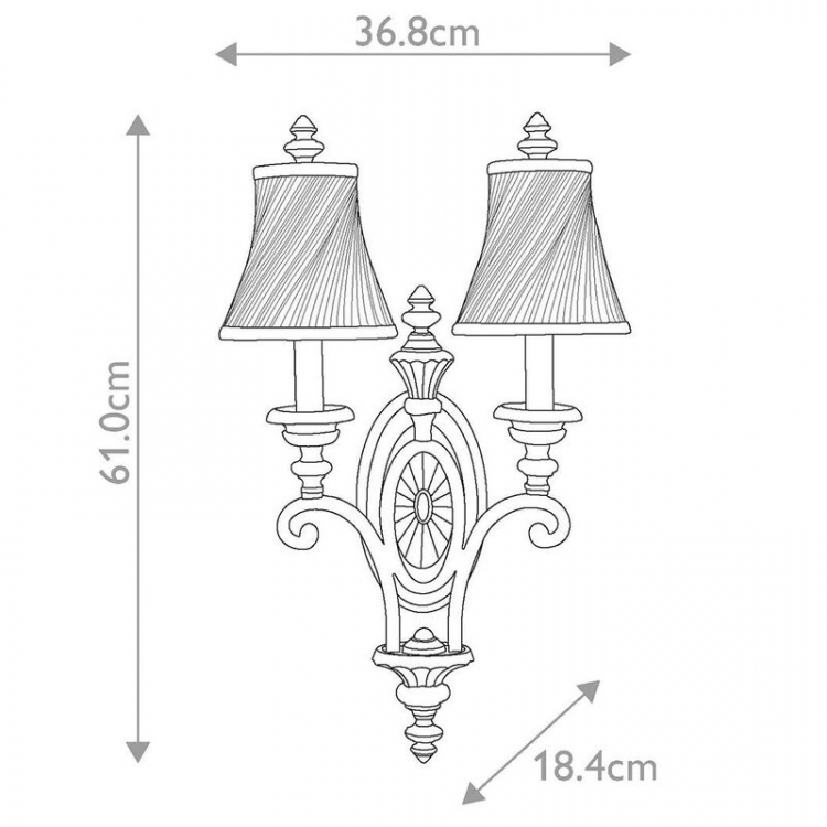 Бра Feiss Drawing Room FE-DRAWING-ROOM2 Бра Feiss Drawing Room FE-DRAWING-ROOM2