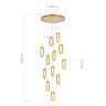 Подвесной светильник ST Luce Allungo SL6506.203.12 Подвесной светильник ST Luce Allungo SL6506.203.12