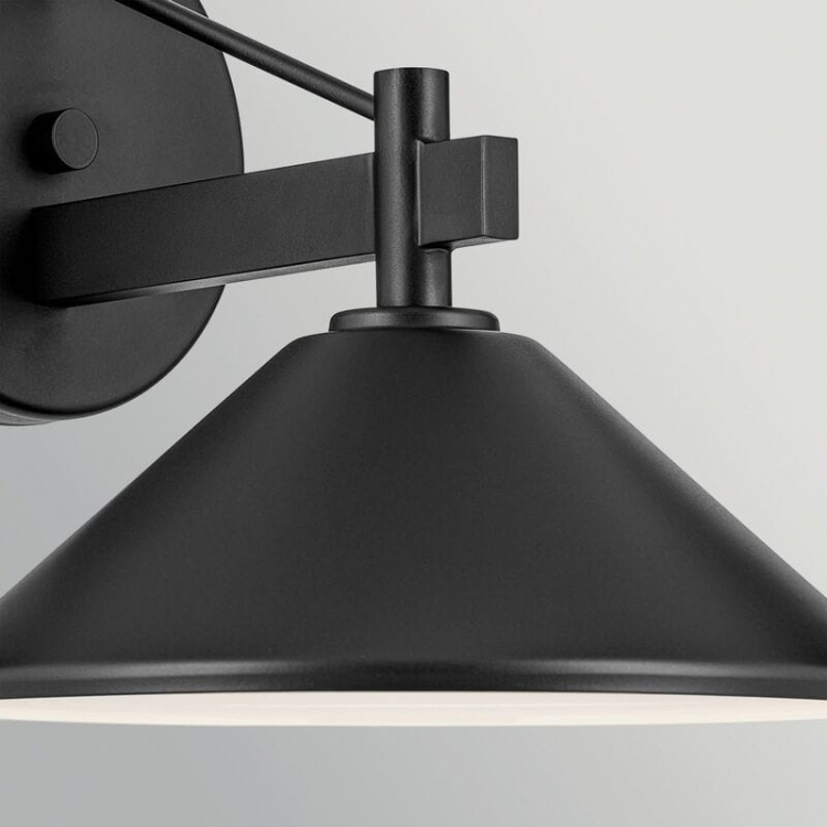 Настенный светильник Kichler Ripley KL-RIPLEY2-M-BK