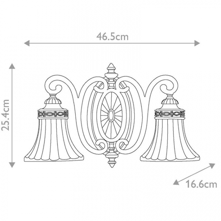 Бра Feiss Drawing Room FE-DRAWING-ROOM2-B Бра Feiss Drawing Room FE-DRAWING-ROOM2-B