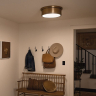 Потолочный светильник Kichler Serca KL-SERCA-F-L-BNB Потолочный светильник Kichler Serca KL-SERCA-F-L-BNB