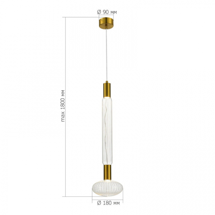 Подвесной светильник ST Luce Tacche SL6117.213.02 Подвесной светильник ST Luce Tacche SL6117.213.02