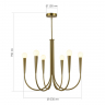 Подвесной светильник ST Luce Dutchess SL1243.303.06 Подвесной светильник ST Luce Dutchess SL1243.303.06